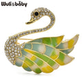 PENDRA Classical Elegant Swan Brooch