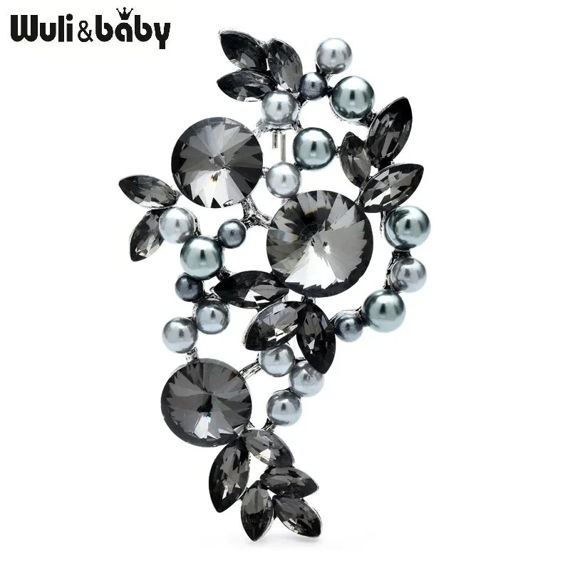 PENDRA Insectflora Insect and Flower Brooch