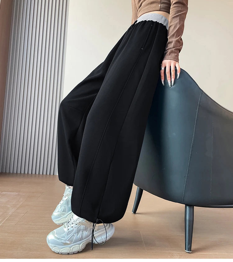 PENDRA American Thick Drawstring Pants