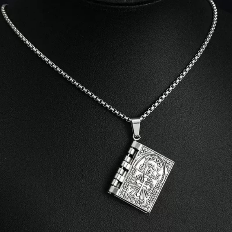 PENDRA Biblebook Multi-Color Bible Book Pendant