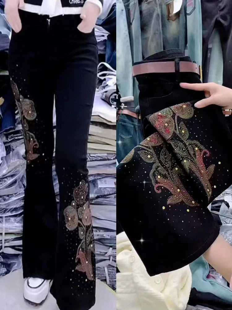 PENDRA European Embroidery Waist Pants