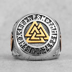 PENDRA Nordic Mythology Odin Steel Ring