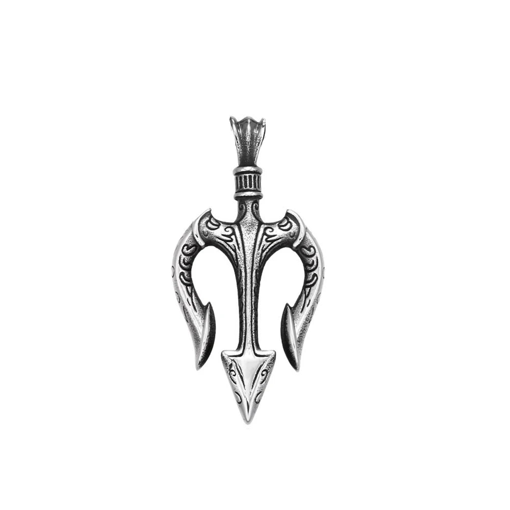 PENDRA Trident Greek Mythology Trident Necklace