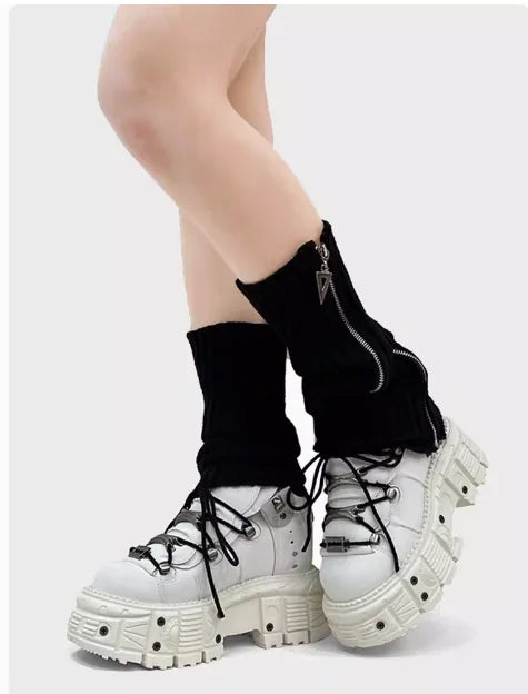 PENDRA Lace Platform Cyberpunk Shoes