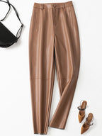 PENDRA Carrot Fit High Waist Cropped Pants