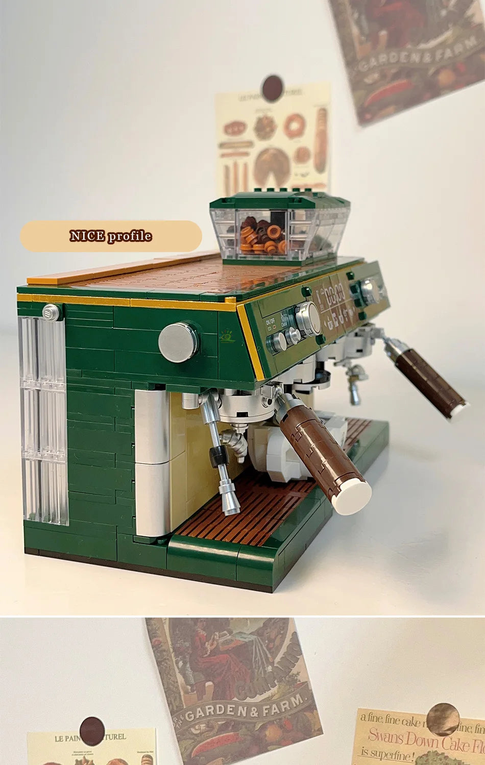 PENDRA Coffee Machine Micro Building Set