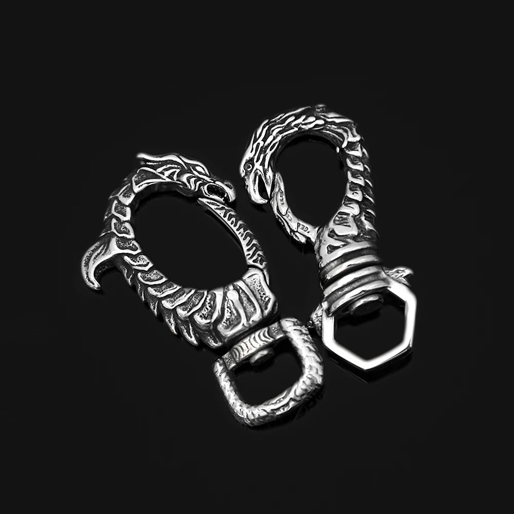 PENDRA Dragonkey Vintage Viking Dragon Keychain