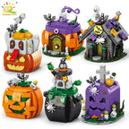 PENDRA Pumpkin Ghost House Building Set