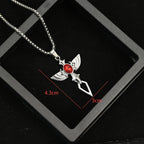 PENDRA Crosschoker Vintage Zinc Alloy Cross Choker Necklace