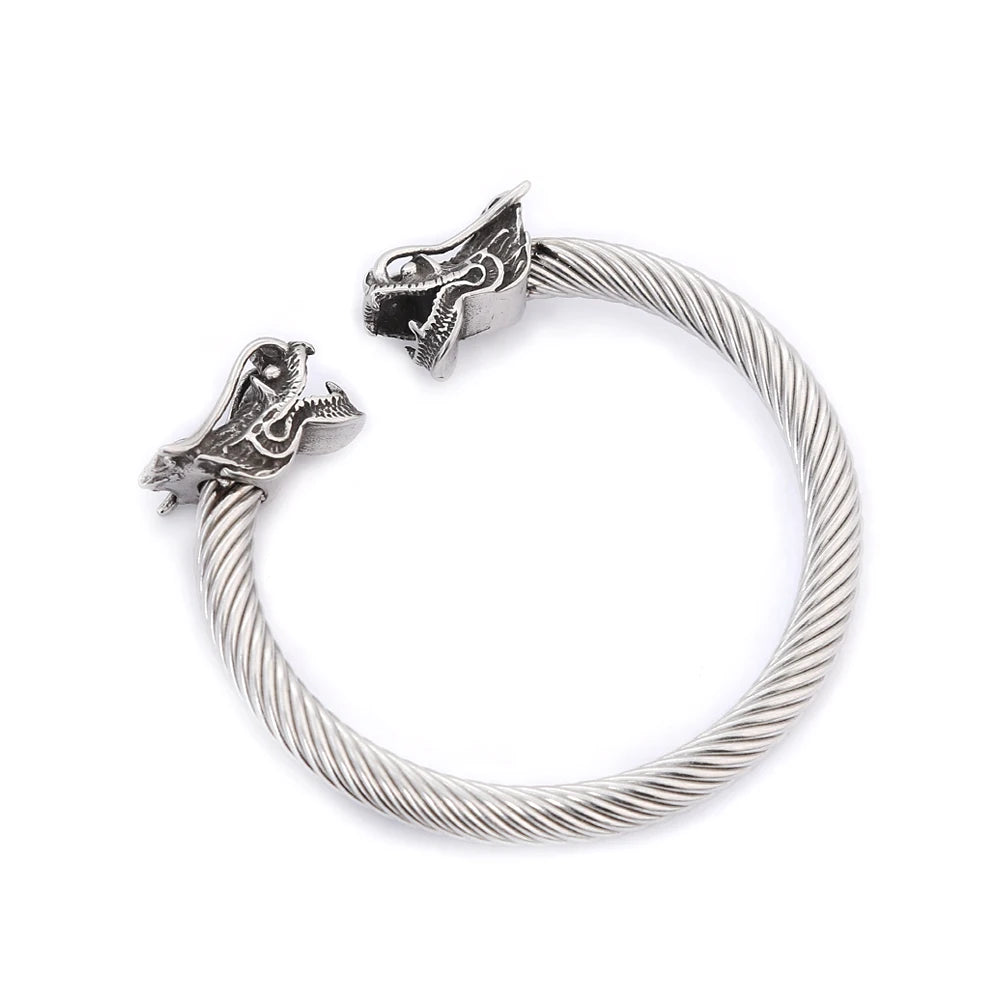 PENDRA Rune Tree Nordic Stainless Steel Bracelet