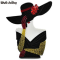 PENDRA Acrylic Beautiful Lady Brooch