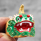 PENDRA Chinese Lion Dance Steel Ring