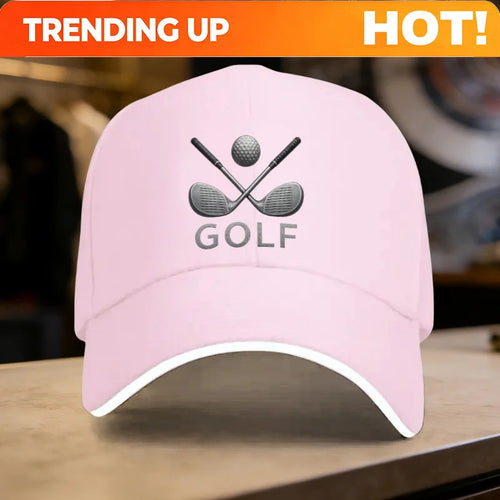 1 Adjustable Golf Baseball Cap | Lightweight, Breathable Polyester, Ideal For Weddings, Parties, Birthdays, Golf Courses