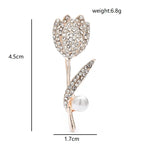 PENDRA Tulippa All-Match Tulip Flower Brooch