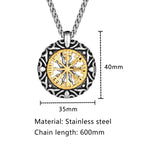 PENDRA Viking Gold Necklace