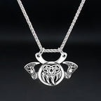 PENDRA Bearclaw Viking Bear Claw Axe Pendant