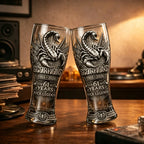 1965-2026  Punk Rock Scorpions Legends Beer Glass Cup 61 Years Bar Party Drinkware Collection Ornaments