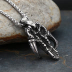 PENDRA Mandalorian Black Stainless Steel Ring