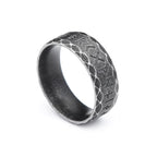 PENDRA Runering Vintage Stainless Steel Viking Rune Ring