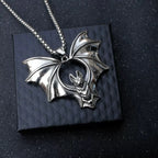 PENDRA Batwing Vintage Stainless Steel Bat Pendant