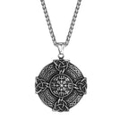 PENDRA Celtic Knot Steel Necklace