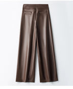PENDRA Wide Leg Straight Double Pants