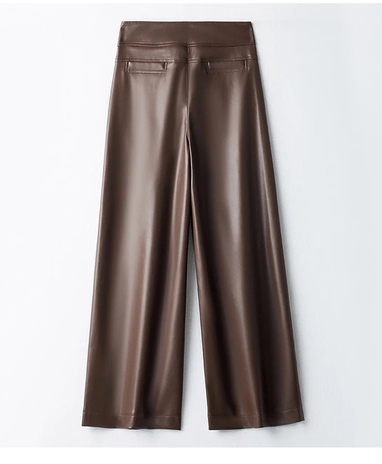 PENDRA Wide Leg Straight Double Pants