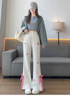 PENDRA Butterfly Knot Waist Micro Pants
