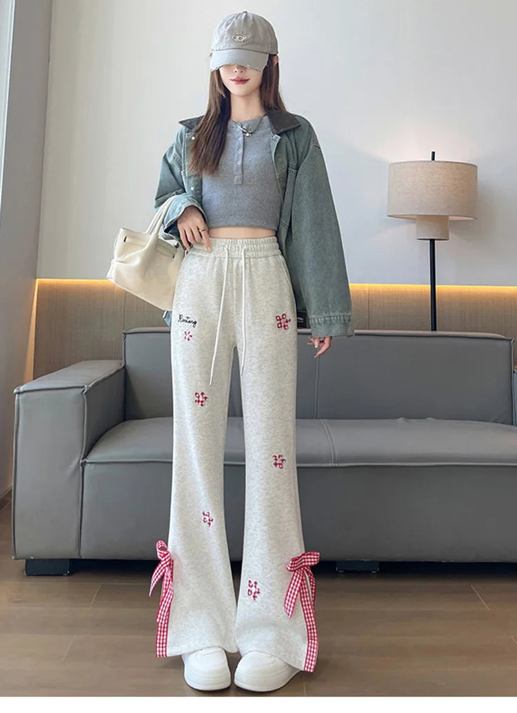 PENDRA Butterfly Knot Waist Micro Pants