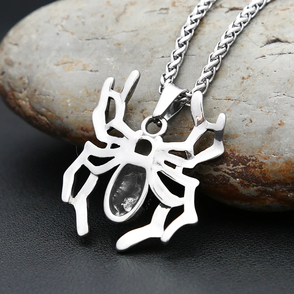 PENDRA Spiderforge Stainless Steel Spider Pendant