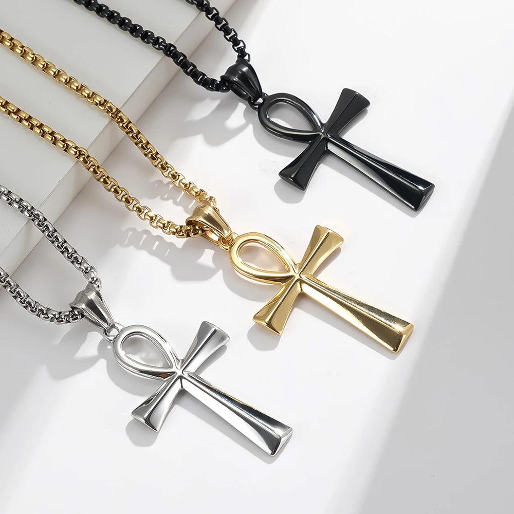PENDRA Ankhcross Egyptian Ankh Cross Pendant Necklace