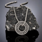 PENDRA Rune Gold Futhark Necklace