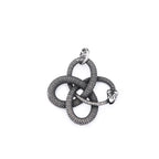 PENDRA Ouroboros 316L Stainless Steel Snake Pendant