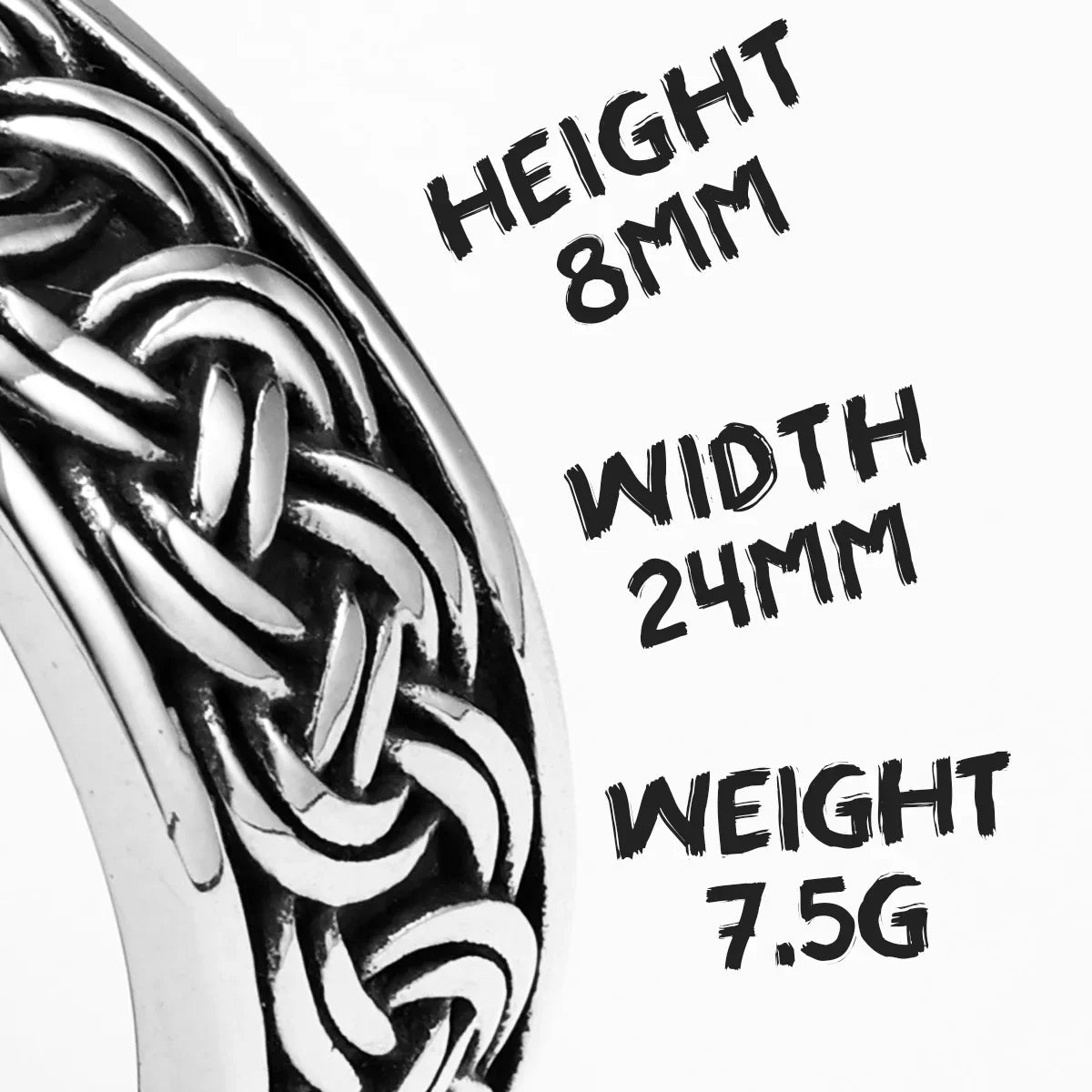 PENDRA Viking Celtic Knot Ring