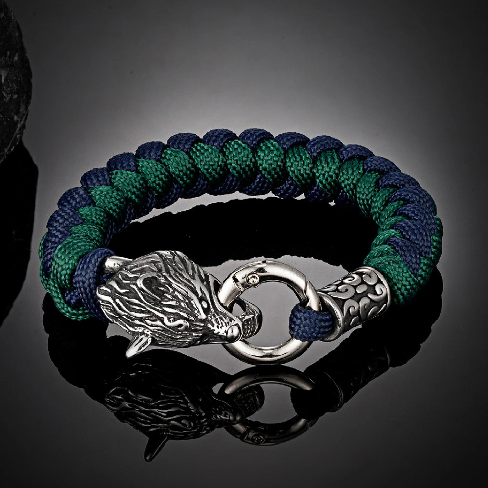 PENDRA Wolf Classic Steel Bracelet