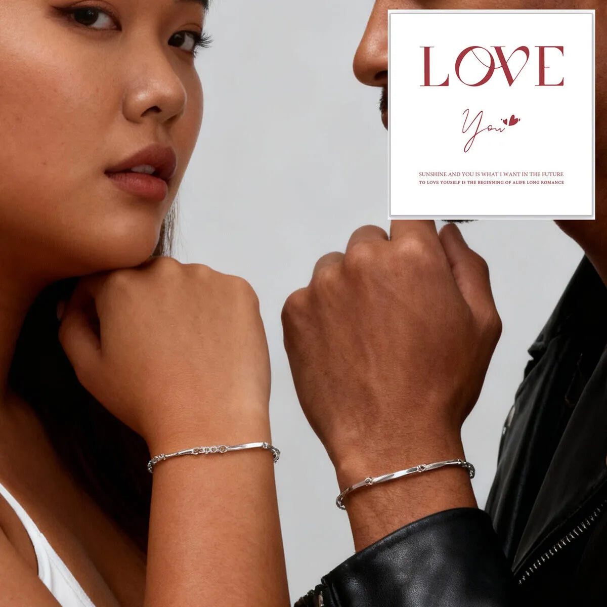 PENDRA Mobius Couple Bracelet
