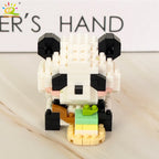 PENDRA Cute Panda Micro Building Set