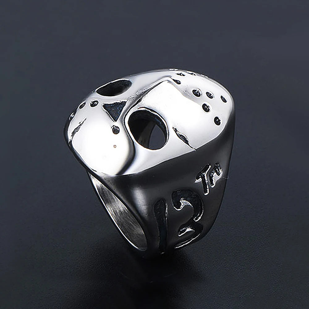 PENDRA Jason Punk Mask Ring