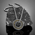 PENDRA Rune Gold Futhark Necklace