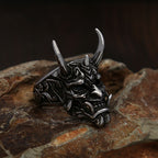 PENDRA Domineer Gothic Skull Ring