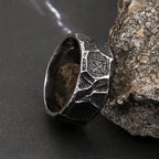 PENDRA Runestone Nordic Viking Rune Ring