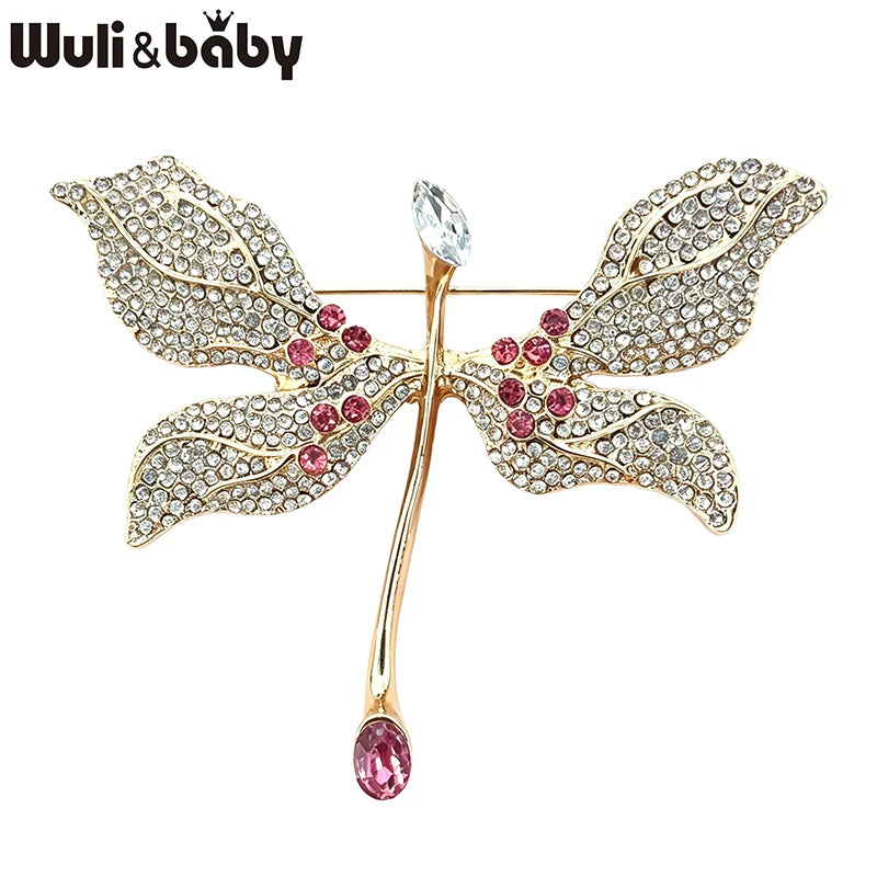 PENDRA Shining Dragonfly Brooch