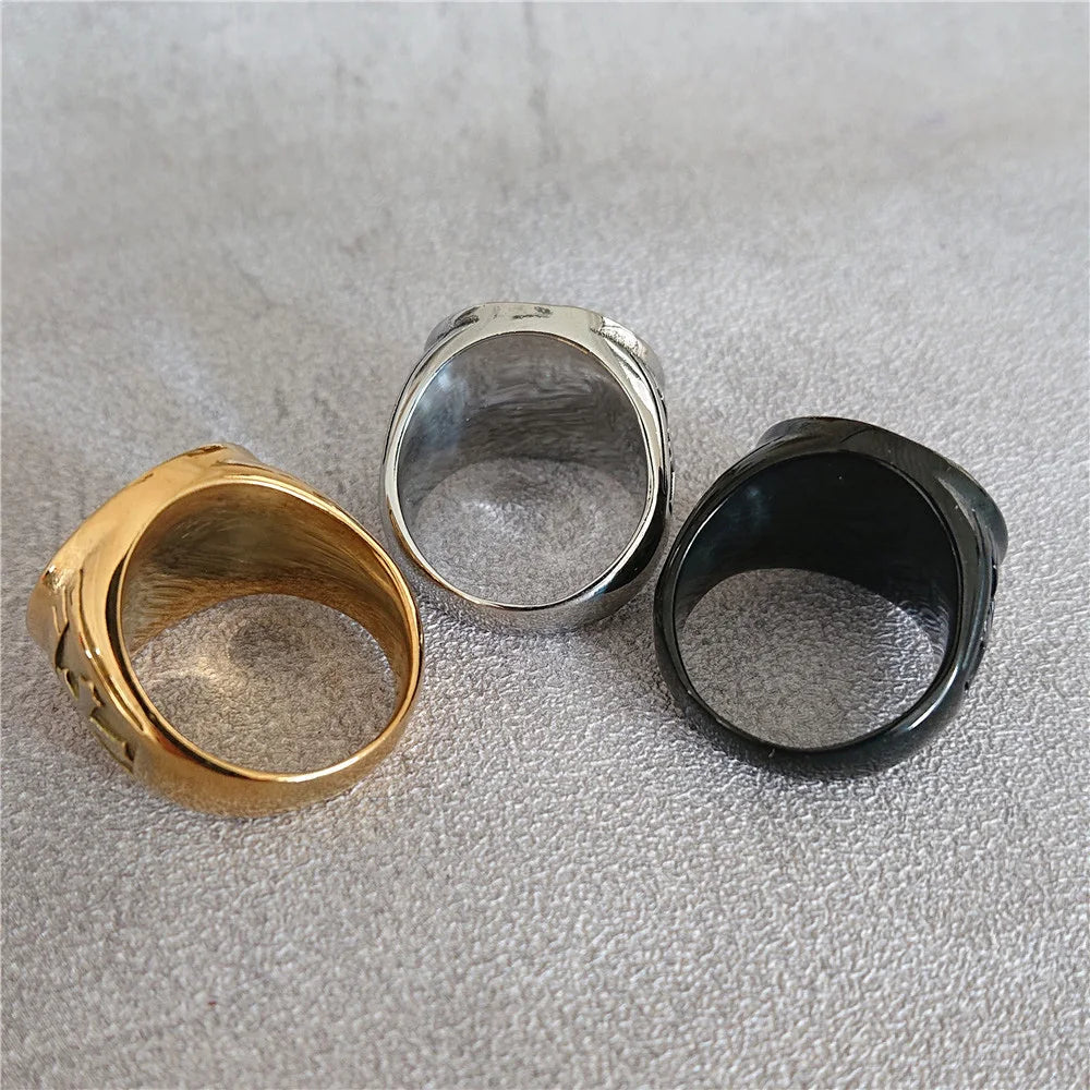 PENDRA Michaelangel Catholic Angel Michael Ring