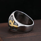 PENDRA Horus Egyptian Eye of Horus Ring