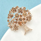 PENDRA Arboris Crystal Tree Brooch