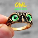 Multiple Color Cute Owl Stainless Steel Womens Mens Rings Punk for Gril Boyfriend Jewelry Creativity Gift Dropshipping Wholesale