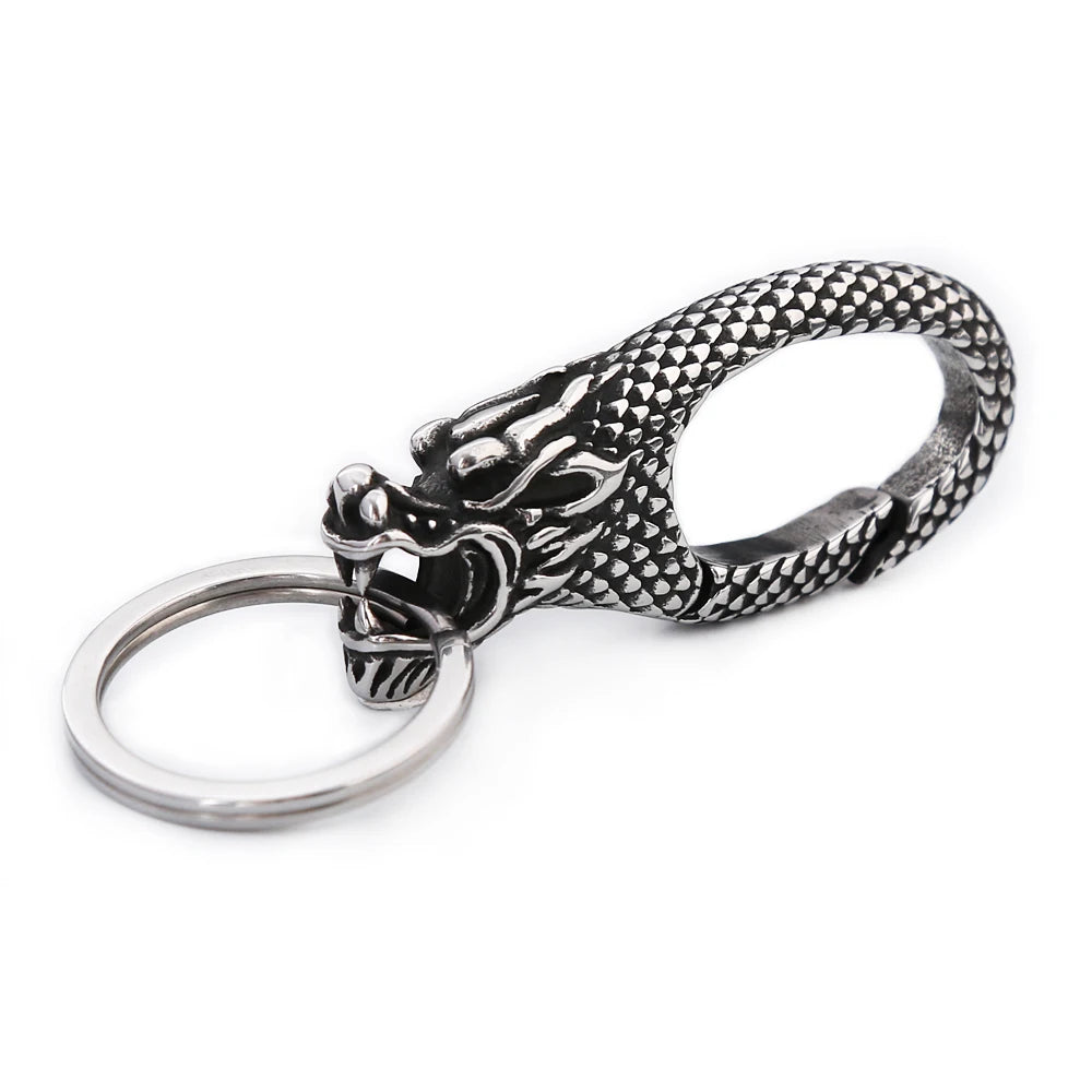 PENDRA Dragonkey 316L Stainless Steel Dragon Keychain