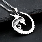 PENDRA Alienforge 316L Stainless Steel Alien Necklace