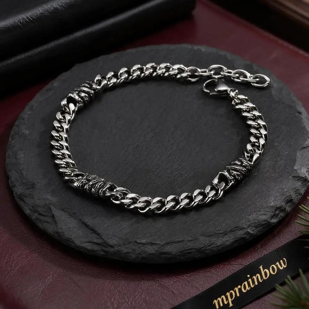 PENDRA Cuban Twisted Link Bracelet