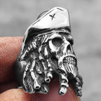 PENDRA Pirates Caribbean Captain Steel Ring